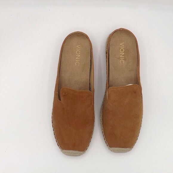 Vionic Tan Suede Mules - Picture 5 of 9